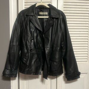 Leather jacket